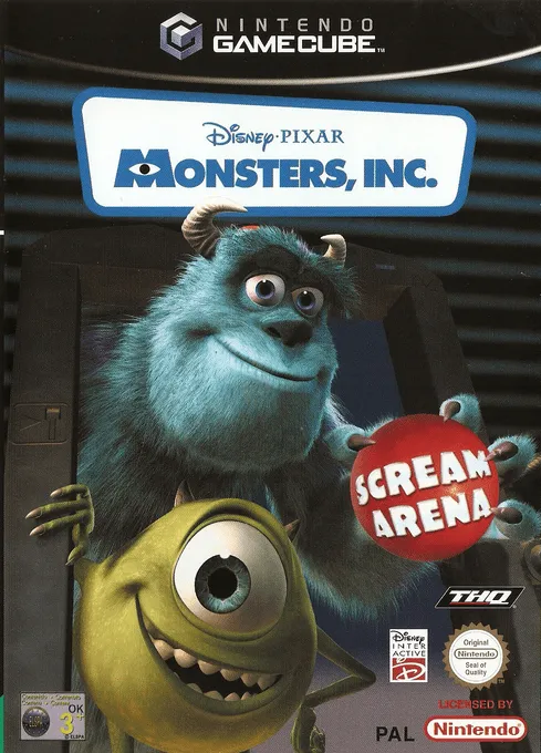 Disney-Pixar Monsters, Inc. - Scream Arena (Europe) (En,Fr,De,Es,It)